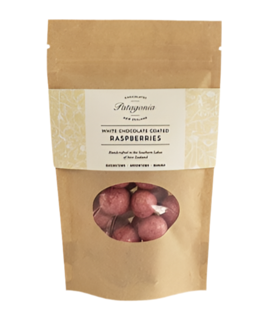 White Chocolate coated Raspberries