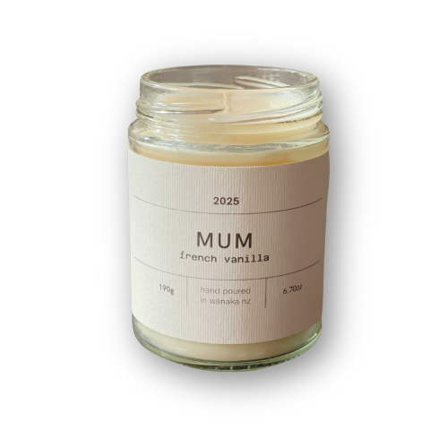 Mum - French Vanilla Soy Candle