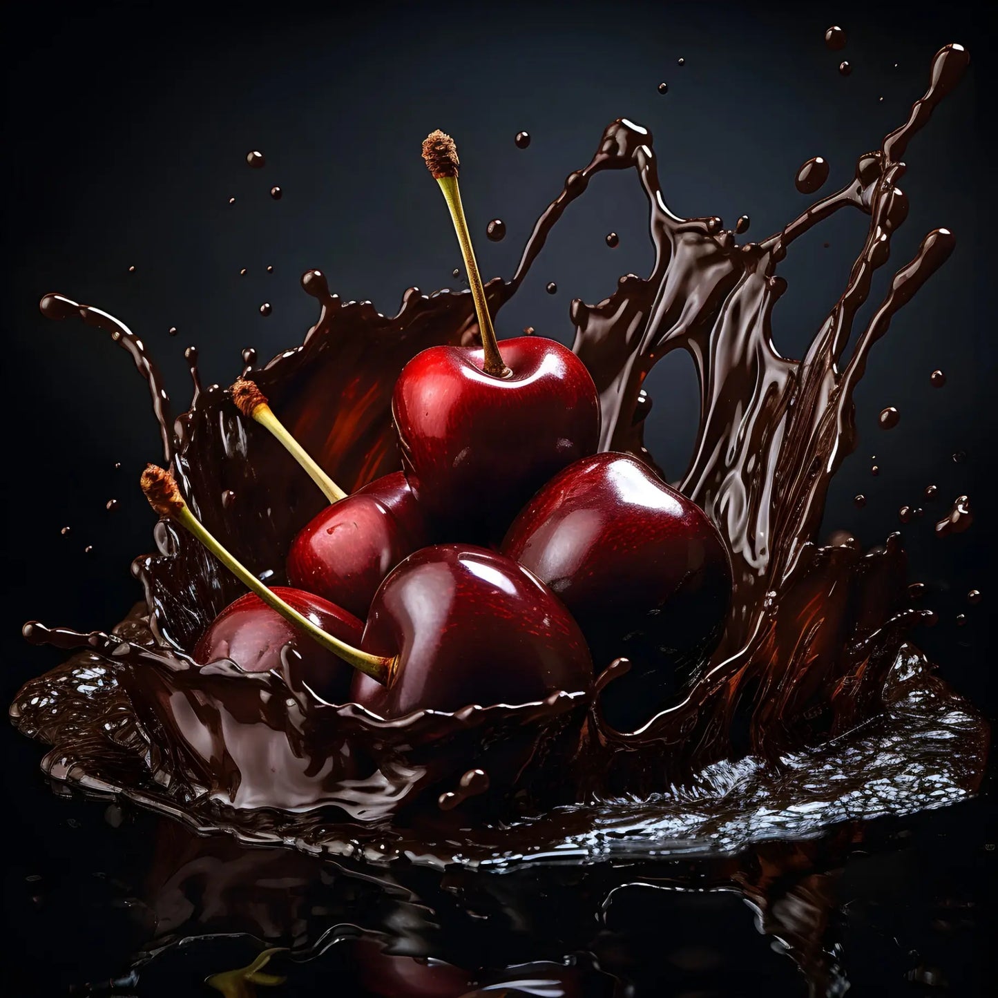 Dark Chocolate Covered Freeze Dried Cherries