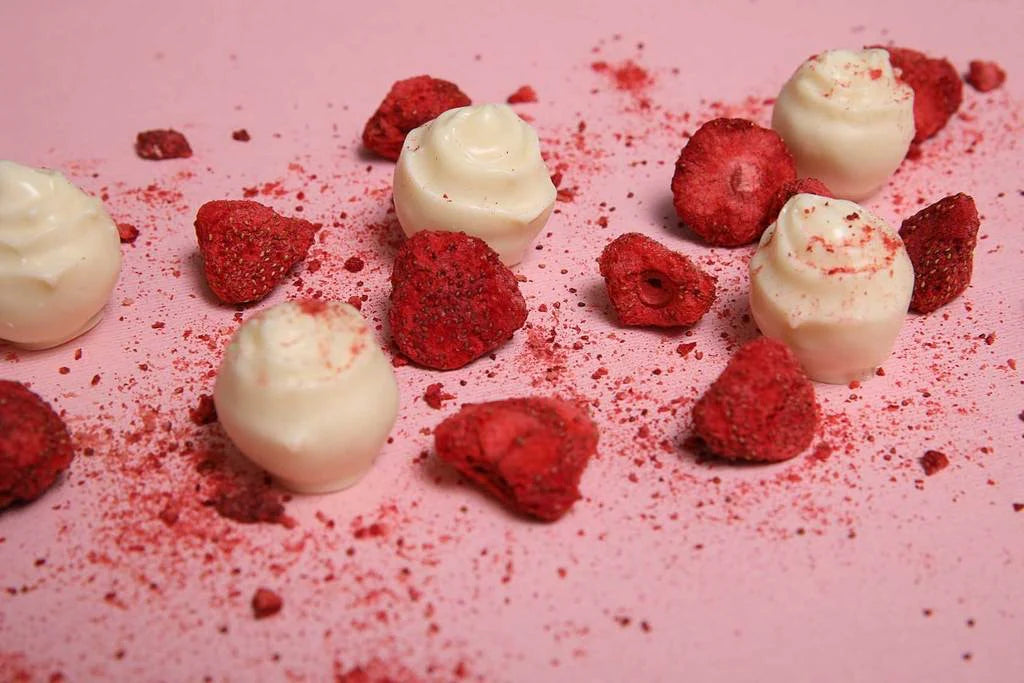Strawberry Champagne Chocolates