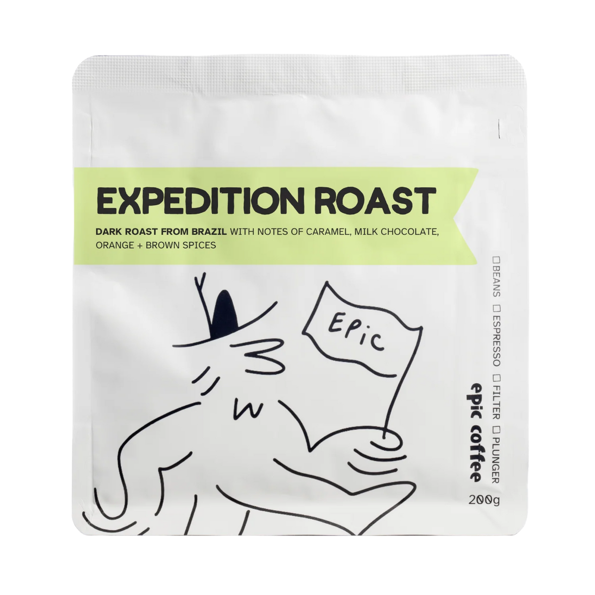 Expedition Roast Coffee Beans 200g
