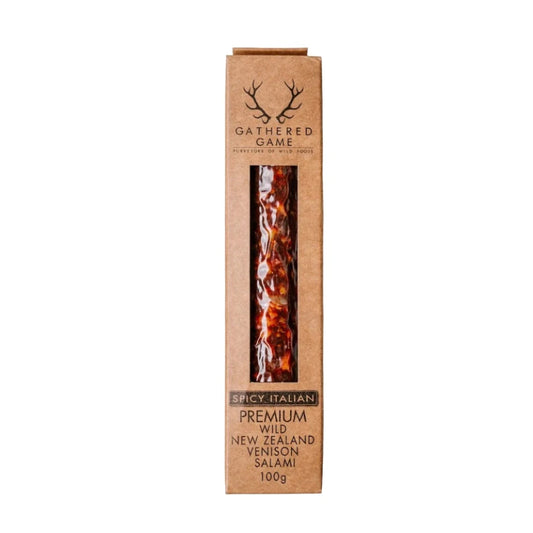 Smoked Paprika Wild Venison Salami 100g