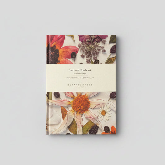 Pressed Floral Notebook