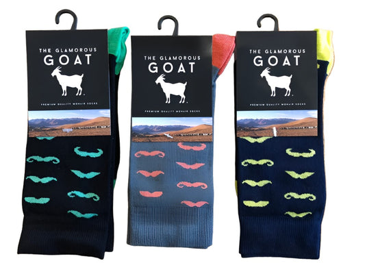 Moustache Socks