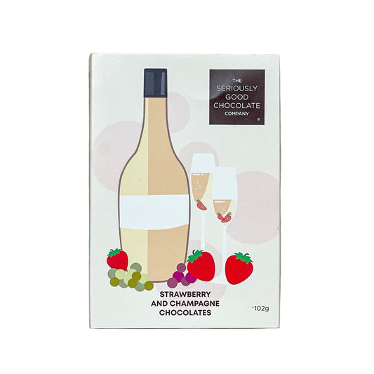strawberry champagne chocolates seriously good